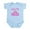 Sky Blue, variant on CafePress - Daddy's Little Princess! Body Suit - Baby Light Bodysuit, Size Newborn - 24 Months