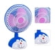 thumbnail image 3 of Ventilador de escritorio Jadeshay Mini ventilador eléctrico de cabezal móvil automático, 3 of 12