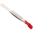 thumbnail image 4 of OULII Eyelash Tweezers for False Lashes Stainless Steel Curved Tweezer 1Set for Collectors, 4 of 8