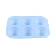 Gnwei Medium Semi Sphere Silicone Chocolate Molds, 6-Cavity Half Sphere Silicone Baking Molds for Making Jelly, Chocolates, Cupcake & Pudding, Food Grade & PBA Free