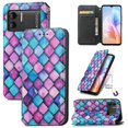 thumbnail image 1 of Compatible With Doogee X98/ X98 Pro Case Colorful Wallet Card Slot Pu Leather Kickstand Magnetic Rfid Blocking Cover, 1 of 3
