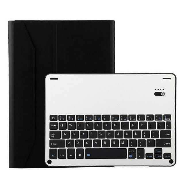 Clavier en Alliage d'Aluminium Compatible FT-1038B Bluetooth + Étui en Cuir Cadeau de Haute Qualité