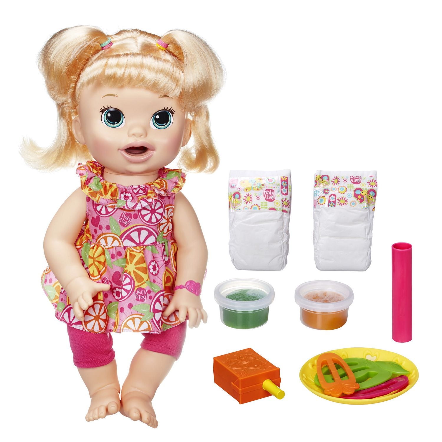Baby Alive Super Snacks Snackin’ Sara Blonde