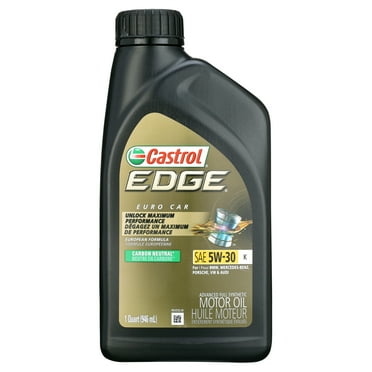 Castrol Edge Extended Performance 5W-20 Advanced Full Synthetic Motor ...