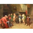 thumbnail image 2 of Beard, William Holbrook 32x25 White Modern Wood Framed Museum Art Print Titled - School Rules, 2 of 4