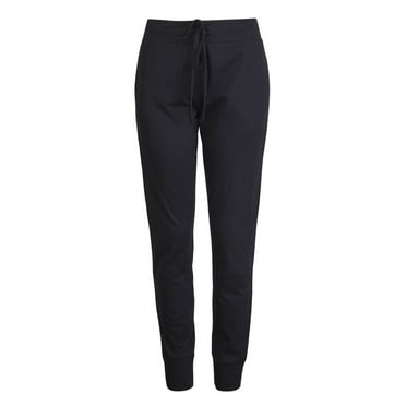 TheLovely Women Drawstring Banded Waist Cotton Lightweight Jogger Jersey Sweatpants with Pockets