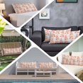 thumbnail image 6 of Burnt Orange Botanical Body Pillow Covers 20"x54", Vintage Nature Flower Soft Brushed Microfiber Breathable Throw Pillow Covers, Decorative Pillowcase with Zipper for Couch Sofa Bedroom Living Room, 6 of 9