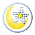 thumbnail image 2 of CafePress - Star And Moon Infant Creeper - Baby Light Bodysuit, Size Newborn - 24 Months, 2 of 4