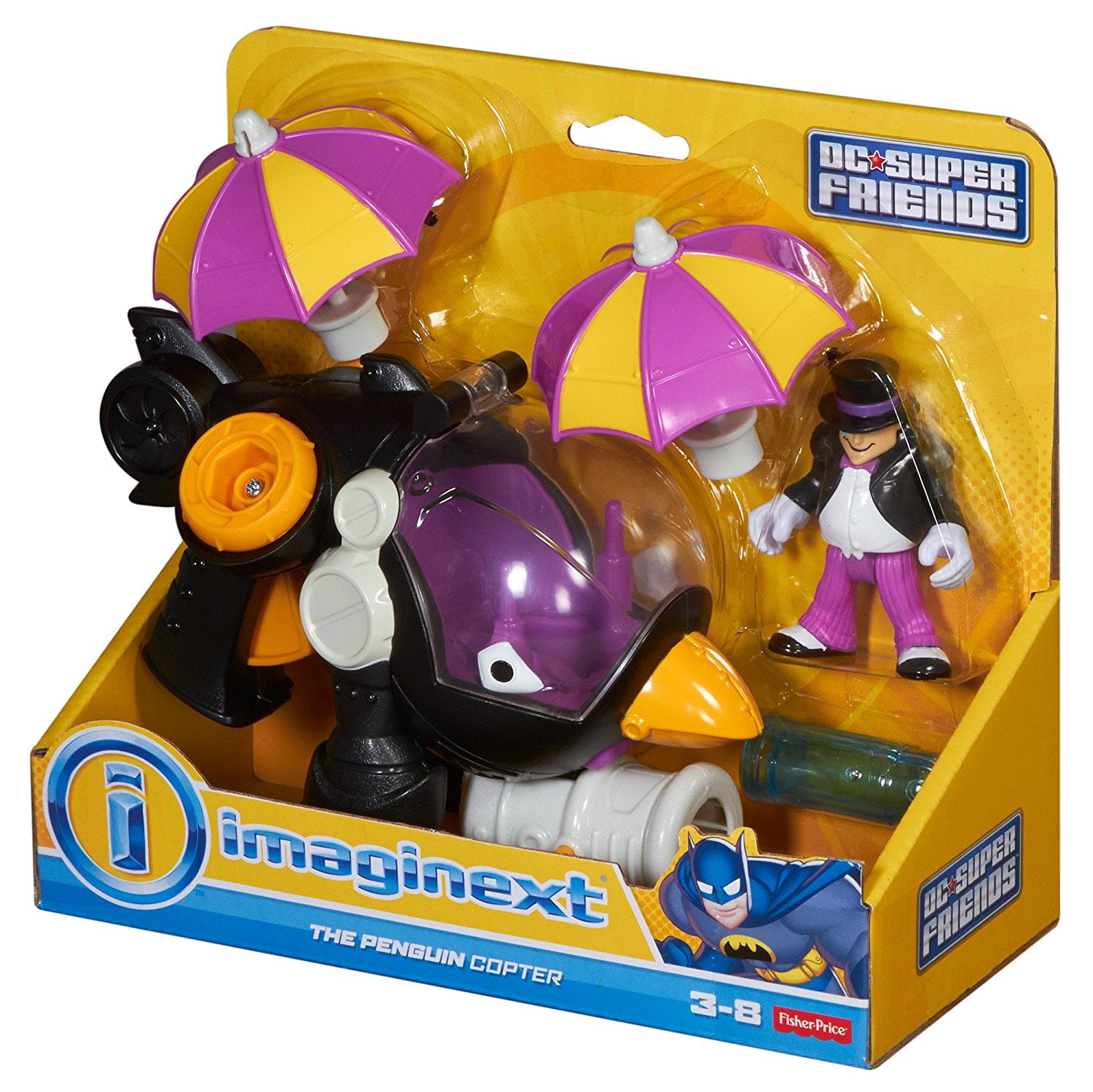 imaginext penguin copter