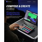 Donner STARRYPAD Professional MIDI Pad Beat Maker Machine with 16 Beat Pads