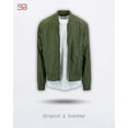 thumbnail image 4 of ShirtBANC Outfits Mens Dropcut Tee and Bomber Jacket Set Perfect Fashion Wardrobe, 4 of 7