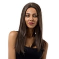 thumbnail image 4 of 22" Long Heat Resistant Synthetic Hair Middle Part 22in, 4 of 8