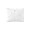 thumbnail image 3 of Abilene 5pc Twin/Twin XL Comforter Set 1 Pillow Sham, 2 Euro Sham, 1 Decorative Pillow, 1 Comforter, 1 Bed Skirt , White, 3 of 10