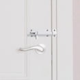thumbnail image 4 of 1pcs 3 In Bolts Security Slide Latch Lock Barrel Bolt Strong Aluminum Alloy - With Screws (white), 4 of 5
