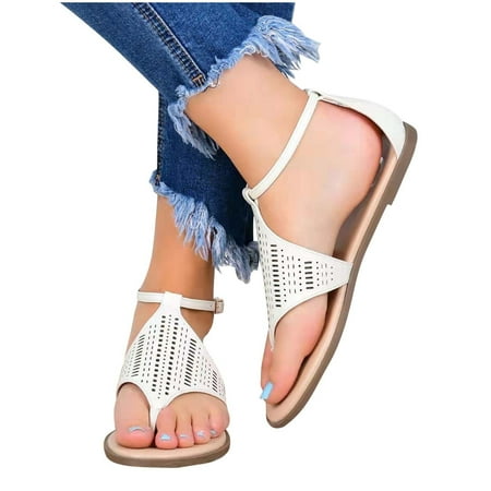 

Cglfd Flip Flops Roman Shoes Summer Sandals Casual Comfortable Flip Flops Beach Travel Sandals