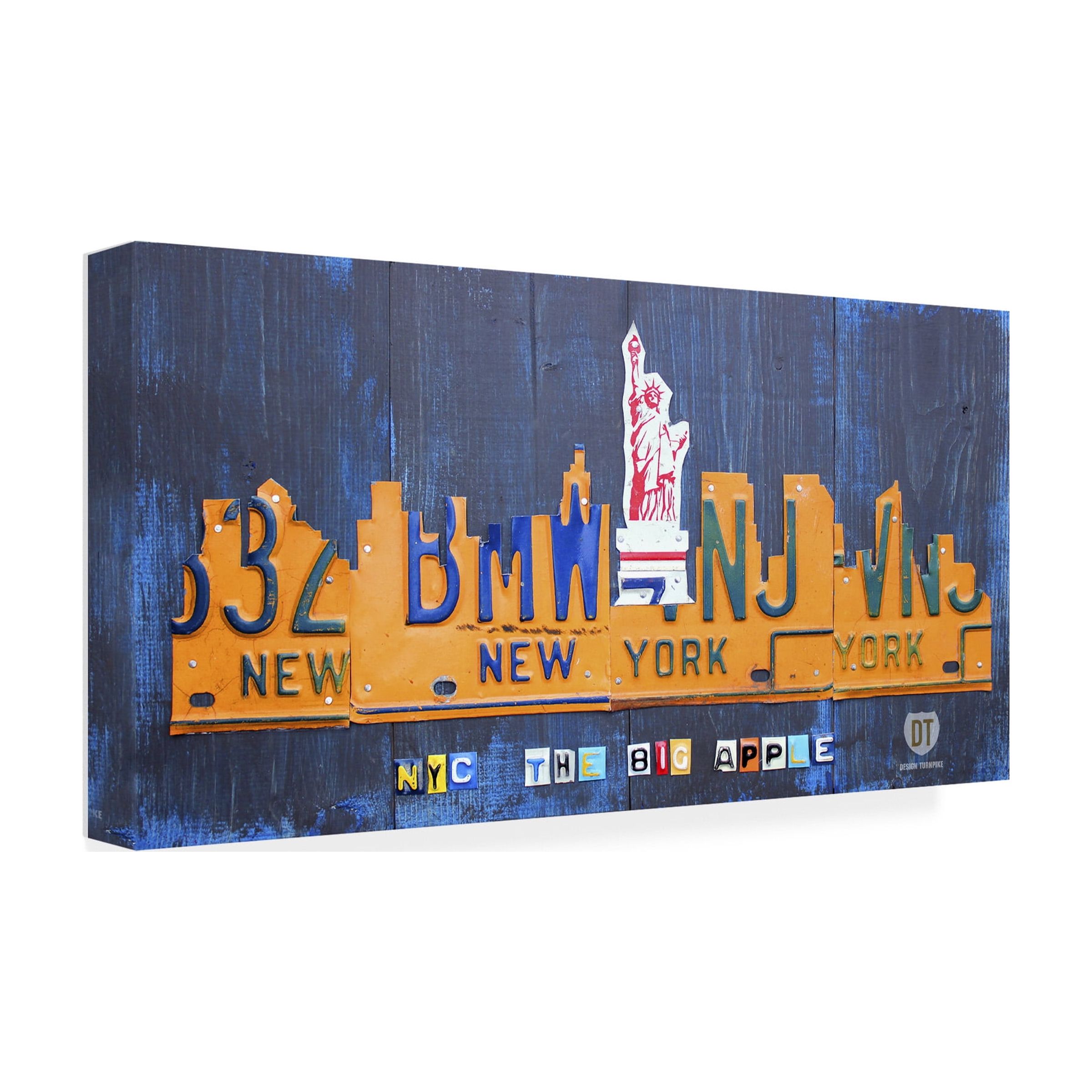 Trademark Fine Art 'New York City Skyline' Canvas Art by Design Turnpike