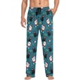 thumbnail image 3 of Hotbar Santa Claus Pajama Pants for Men Lounge Pants Lightweight Men Pajama Bottoms with Drawstring Pockets, 3 of 6