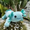 thumbnail image 1 of Lindo Animal De Peluche De Axolotl,Muñeco De Peluche De Axolotl Suave, Regalo De Juguete De Peluche De Axolotl para Niños Pequeños Grils Niños Niños Axolotl Verde 7.9 Pulgadas, 1 of 5