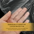 thumbnail image 3 of 2 Rolls Plastic Disposable Furniture Protector Plastic Disposable Furniture Cover, 3 of 6