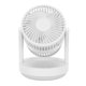 thumbnail image 5 of Ventilador De Escritorio, Diseño De Luz De Aire Oscilante De Flujo De Aire Oscilante Automático, Ventilador De Circulador De Aire Oscilante De Escritorio Recargable Para El, 5 of 7
