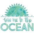thumbnail image 3 of CafePress - Take Me To The Ocean Prin - 15 oz Ceramic Large White Novelty Mug, 3 of 4