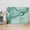 Turquoise, variant on Marble Burnt Orange Wall Art for Living Room,Canvas Picture Wall Decor for Bathroom Bedroom,Modern Abstract Ink Painting Luxury Painting Artwork for Office Kitchen Hallway Dining Room Decor 24"x32"