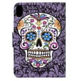 thumbnail image 7 of Dteck for 2022 iPad 10th Generation 10.9 inch Case, Cute Pattern Slim Smart Cover Auto Wake Sleep Magnetic Folio Flip Stand Case for iPad 10th Gen 2022,Skull, 7 of 7