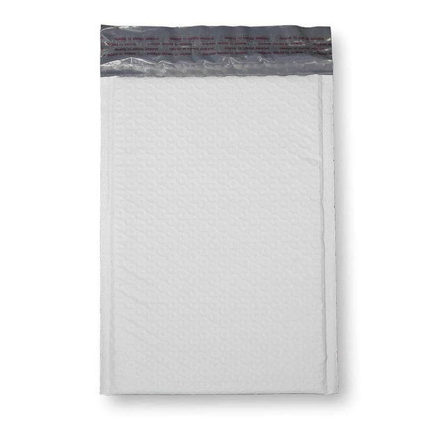 KKBESTPACK Poly Bubble Mailer 6x9 Self Seal Padded Envelopes, White