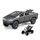 thumbnail image 1 of Cybertruck Toy Trucks with Motorcycle Diecast Metal Cyber Truck Model Pickup Truck 1/32 Toy Race Cars with Sound and Light Gift Age for 6 Year Up for, 1 of 5