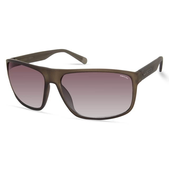Gafas de Sol Rectangulares Kenneth Cole para Hombre en Gris Gradiente 66mm