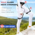 thumbnail image 2 of Leg Exoskeleton Walking Assist, Gravity Powered Wearable Bionic Support Device, Adjustable Lower Limb Aid for Hiking, Mobility, 2 of 6