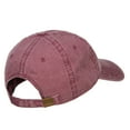 thumbnail image 4 of Proud to be American Embroidered Washed Cap - Maroon OSFM, 4 of 5