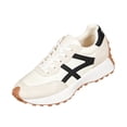 thumbnail image 2 of Womens Thick Sole Sneakers Fashion Suede Lace-Up Arch Support Breathable Walking Shoes Casual Vintage Outdoor Athletic Shoes for All Seasons, 2 of 5