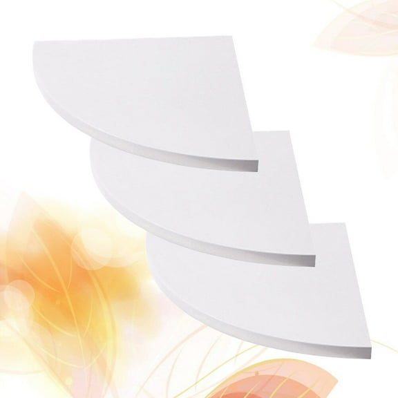 FOMIYES  3 PCS/Set Floating Book Shelves for Wall Corner Shelf Small Size