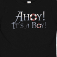 thumbnail image 4 of Inktastic Ahoy It's a Boy Boys Baby T-Shirt, 4 of 5