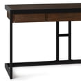 thumbnail image 6 of Pemberly Row Modern SOLID ACACIA WOOD Desk in Farmhouse Brown, 6 of 7