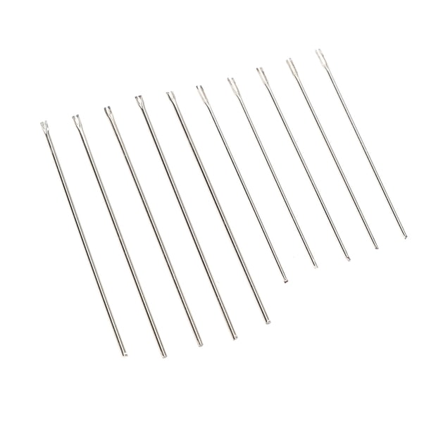 Herramienta De Enraizamiento De Cabello De Muñeca, Accesorios De Repuesto Herramienta De Enraizamiento De Cabello De Muñeca 0,6 Mm 0,8 Mm 10 Piezas 2 Tamaños Para Soportes De