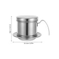 thumbnail image 2 of PAMINGONO 304 Stainless Steel Reusable Coffee Pot for Coffee Brewing 1Pack, 2 of 8