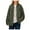 C-Army Green164, variant on DHFJKG Womens Jackets Denim Jacket Distressed Ripped Solid Color Loose Fit Long Sleeve Button Down Casual Jean Coat Versatile Outerwear