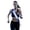 Blue, variant on Tri Mode Illuminated Strap for Outdoor Walking Jogging Cycling Adjustable Reflective Shoulder Belt