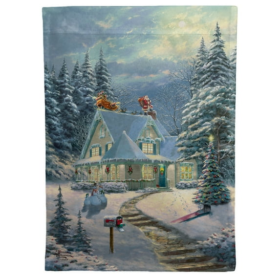 Midnight Delivery Garden Flag by Ashton
