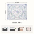 thumbnail image 5 of Lahome Washable 8'x10' Floral Bow Area Rug, Purple Rugs for Living Room, Soft Non-Slip Boho Carpet for Bedroom Kids Room Nursery Dining Room, Large Rug, Purple, 5 of 10