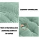 thumbnail image 5 of Almohada de piso de 40x40cm, color verde, cojín de tatami de yoga, almohada para silla de piso, para sala de estar y balcón, 5 of 6