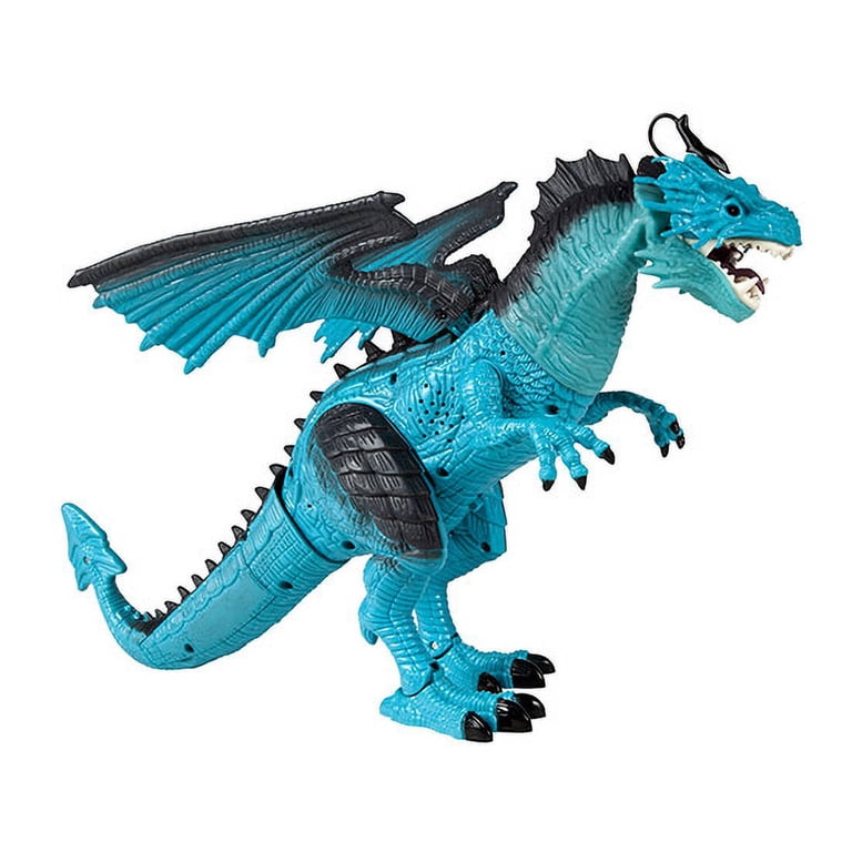 World Tech Toys Dragon World Smoke Effect IR Walking Ice Dragon