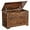 Rustic Brown, variant on HomGarden Modern Wooden Storage Chest, 30 inches Bench Trunk with Flip Top Lid and 2 Safety Hinges, Sturdy Decorative Box Organizer for Entryway Playroom Bedroom Living Room (Brown)