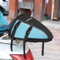 thumbnail image 7 of Mosiso Motorcycle Tail Bag Waterproof Storage Saddle Bag 10L Outdoor Sports Travel Motorbike Seat Back Bag Light Tank Bag Tool Carry Hand Shoulder Bags, Ice Blue, 7 of 7
