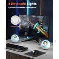 thumbnail image 4 of Altavoces de ordenador LENRUE con luces de colores 10W para PC, 4 of 6