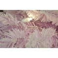 thumbnail image 2 of 9' Flocked Cupcake Pink Artificial Spruce Slim Christmas Tree - Unlit, 2 of 2
