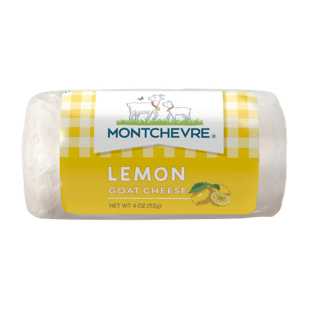 Montchevre Lemon Fresh Goat Cheese Log, 4 oz