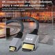 thumbnail image 3 of 10m 4K HDMI to Micro HDMI Braided Wire 120Hz Gold-Plated Interface HD Video Transfer Cable, 3 of 4